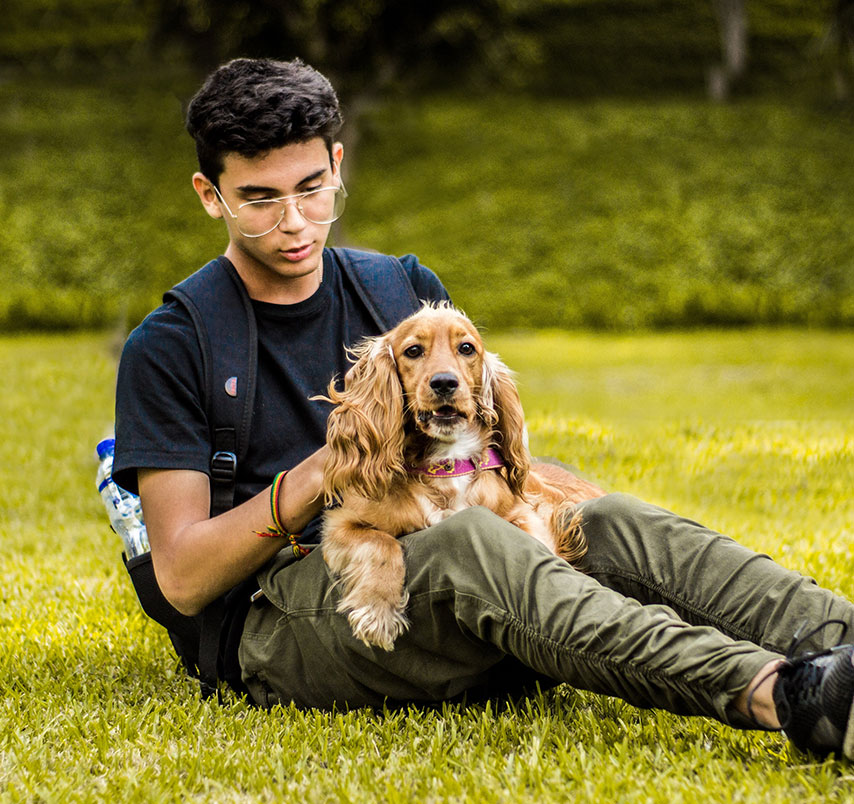 Guy with a dog avatar-8